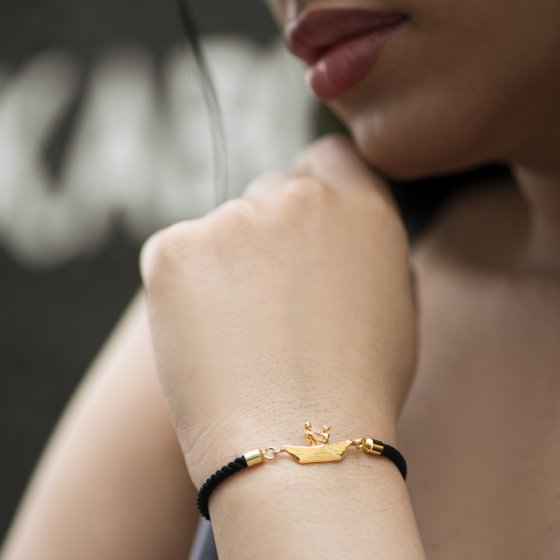 دستبند زنانه طرح قایق