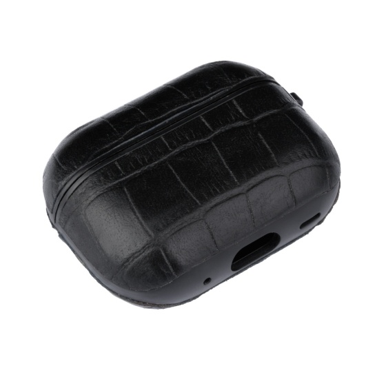 قاب ایرپاد پرو 2 چرم مشکی کروکودیل