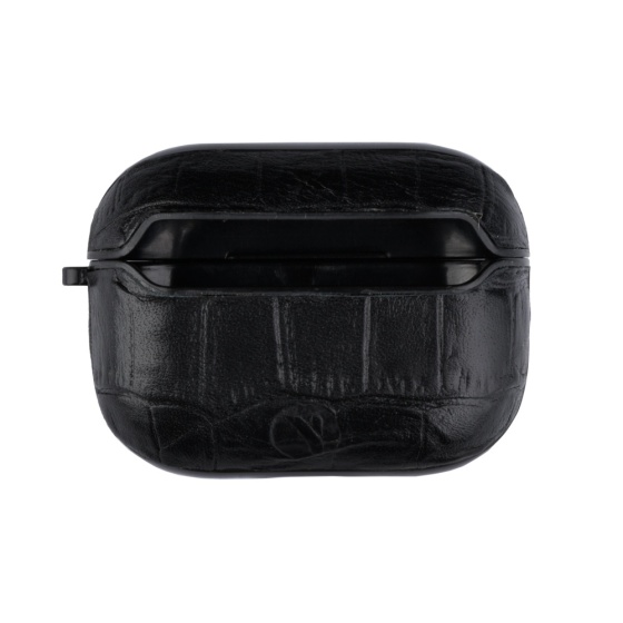 قاب ایرپاد پرو 2 چرم مشکی کروکودیل