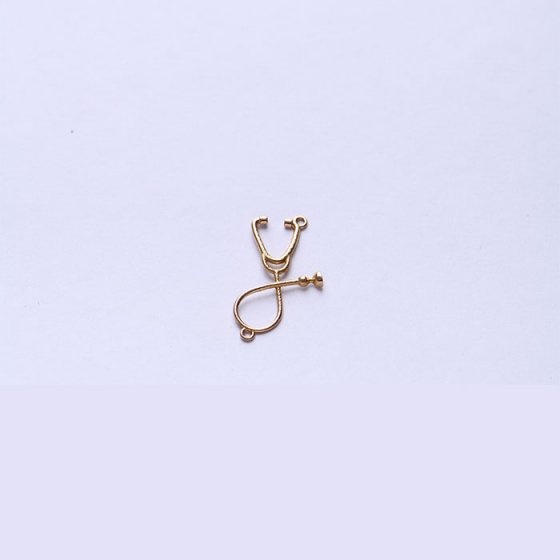 دستبند طلا طرح گوشی پزشکی