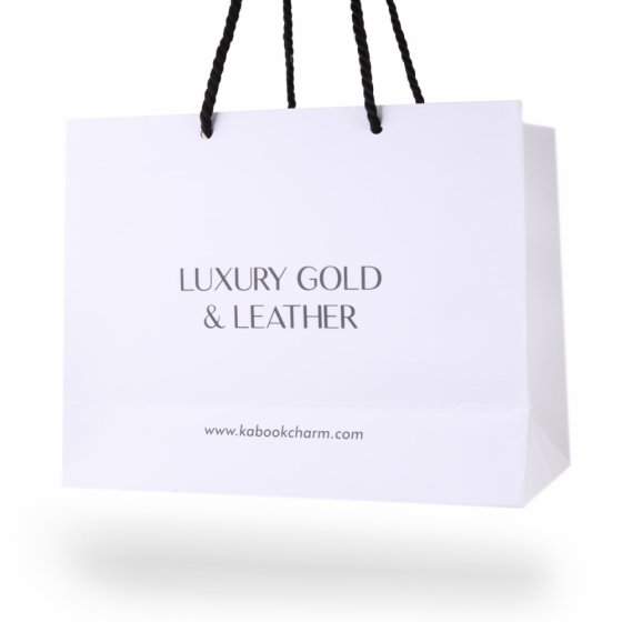 دستبند مردانه طلا چرم عدد 7
