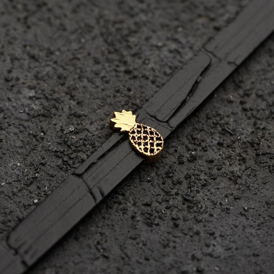 دستبند طلا زنانه آناناس