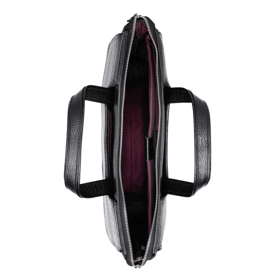 کیف اداری طرح سپهر چرم فلوتر مشکی