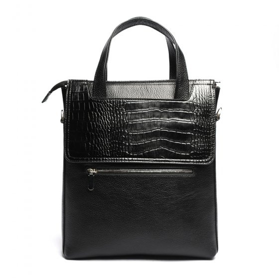 کیف اداری طرح مینی سپهر چرم فلوتر مشکی