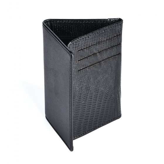 جاکارتی آلبوم دار چرم مشکی ساده