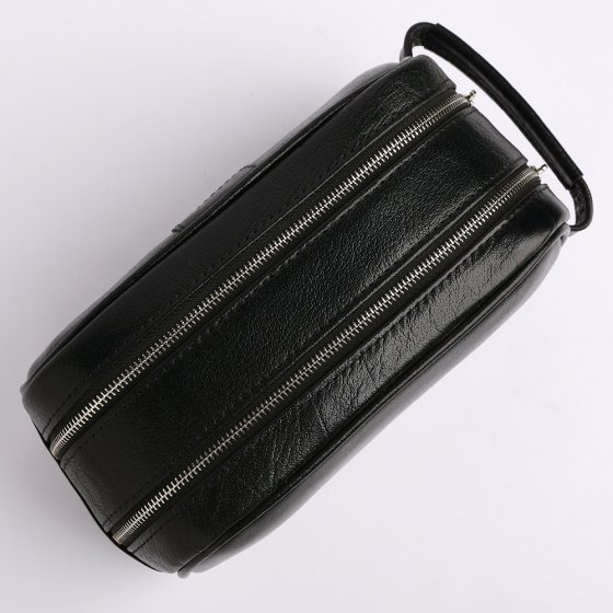 کیف دستی مردانه طرح دیزل چرم ساده مشکی