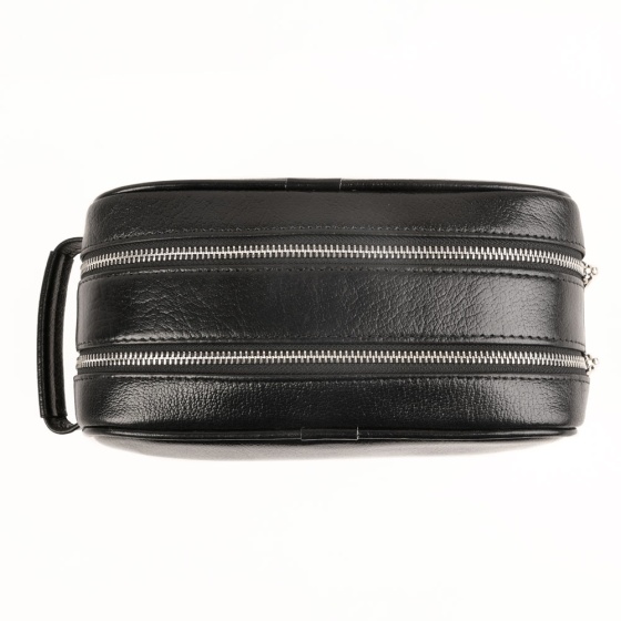 کیف دستی مردانه دیزل بزرگ چرم ساده مشکی