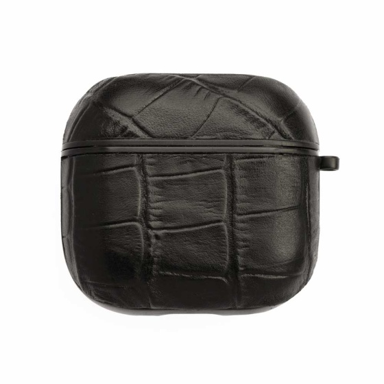 قاب ایرپاد 4 چرم مشکی کروکودیل