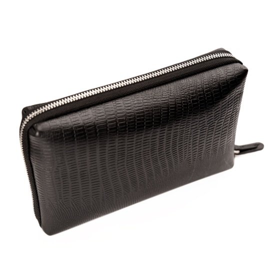 کیف پاسپورتی چرم لیزارد مشکی