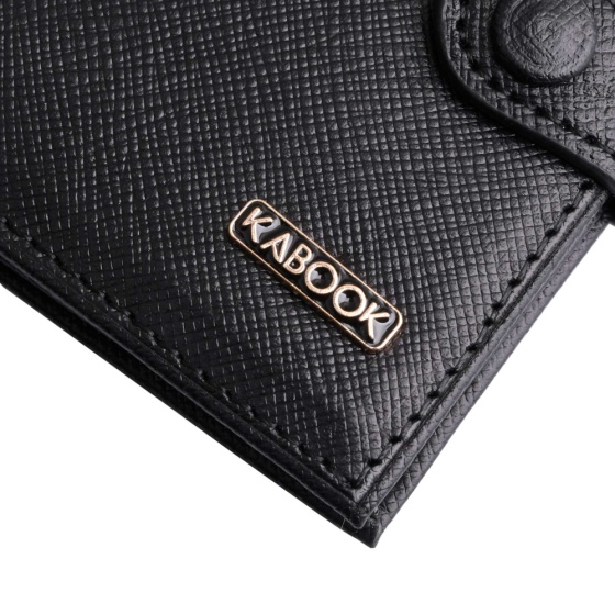 کیف کارت 4 لت چرم مشکی مونت بلانک