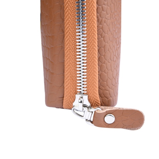 کیف پاسپورتی عسلی کروکودیل