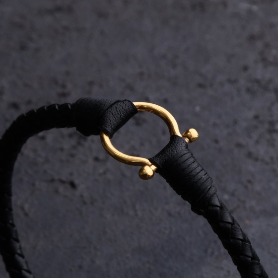 دستبند زنانه طلا طرح امگا