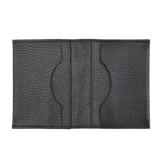 کیف کارت طرح بهرنگ چرم فلوتر مشکی