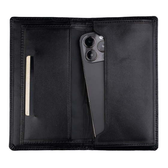 کیف کتی طرح مسیحا چرم لیزارد مشکی